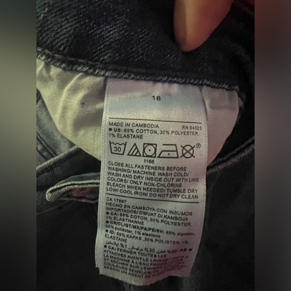 Old Navy - Super Skinny high rise denim washed jeans - Picture 4 of 6